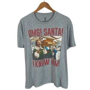 TS1145 Men’s Ripple Junction Oh my god Santa Elf Movie Christmas T Shirt XL